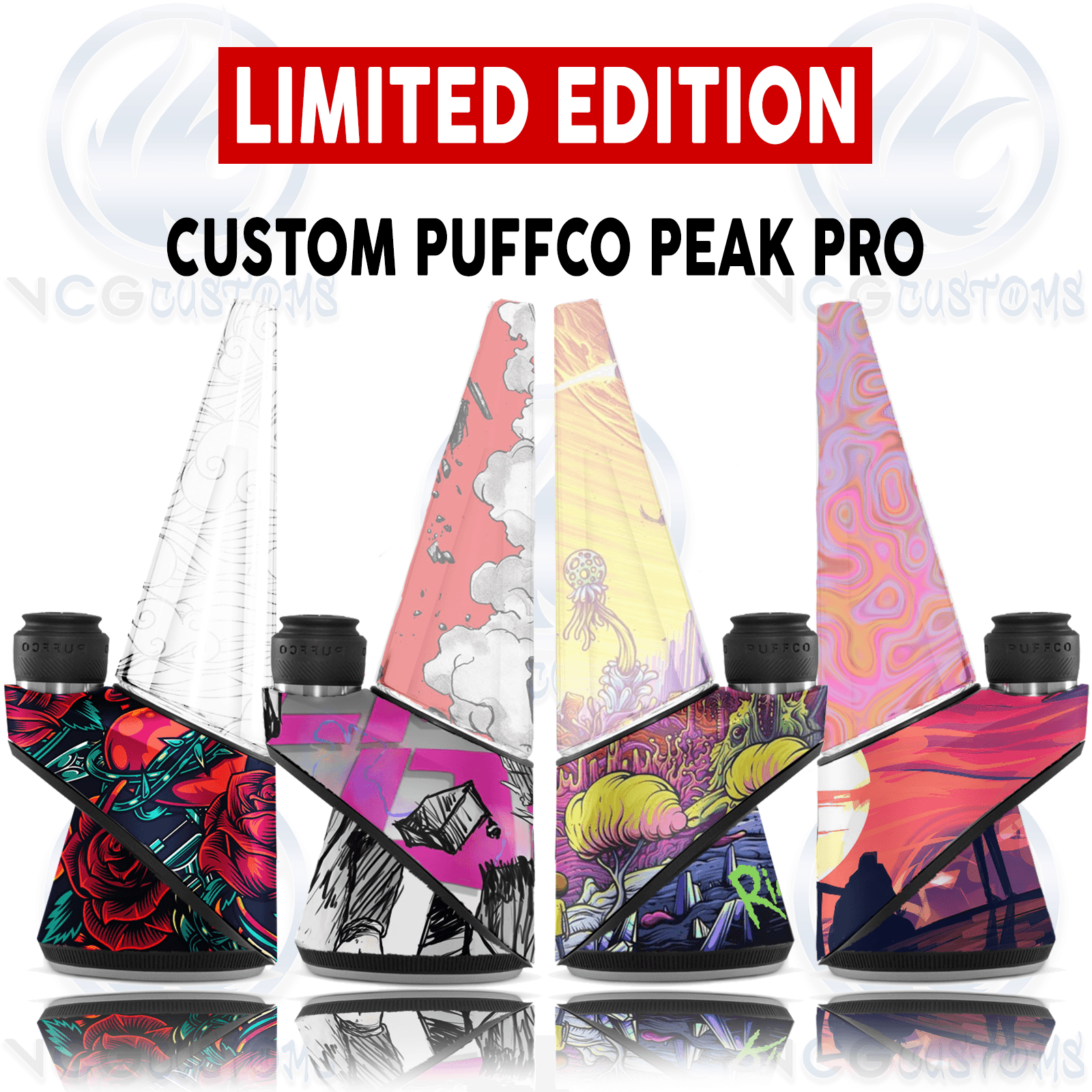 LIMITED EDITION: Custom Puffco Peak Pro Portable Wax And