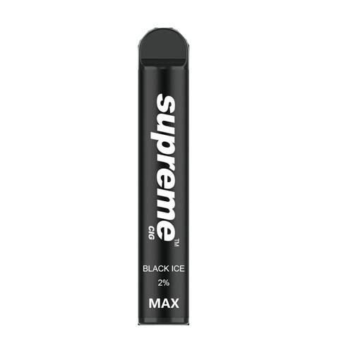 hellige platform entanglement Supreme MAX (2000 Puffs) Disposable Vape Pen 2% & 5% - Starting at $4. –  Vape Central Group