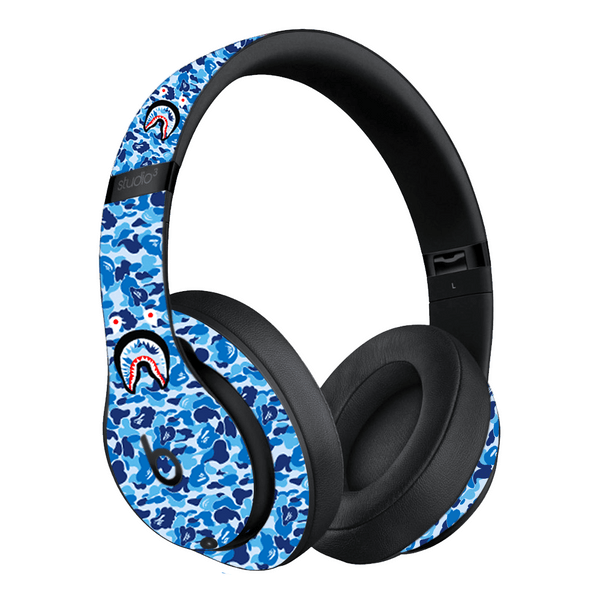 BEATS STUDIO3 WIRELESS SKIN Blue Bape Camo Vape Central Group