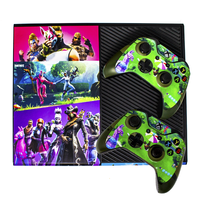 MICROSOFT XBOX ONE CONSOLE SKIN Fortnite Vape Central Group